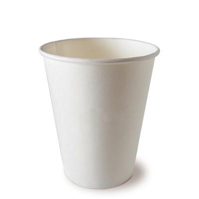 Стакан бумажный 1сл. SP9, 200/260мл цвет Белый (190+15) Для горячих напитков (х50/1000)