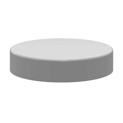 Крышка к резьбовой банке для пресервов круглая (Шарм) ПП D=89мм цвет Белый Перинт (х450)